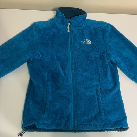 The North Face Sweaters - The North Face Turquoise Fleece Jacket